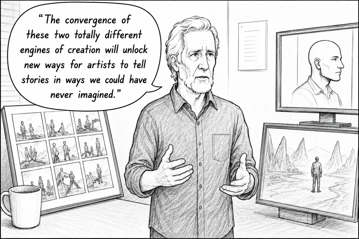 James Cameron quote illustration